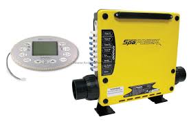 SPA POWER / SPAQUIP 1200 3.5KW CONTROLLER AND OVAL TOUCHPAD