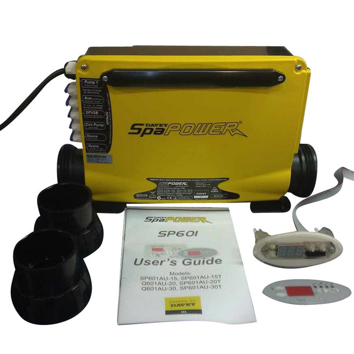 spa Power 601 Full control pack includes Touch Pad