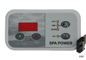 Davey Spaquip Spa Power 500 Touchpad with decal