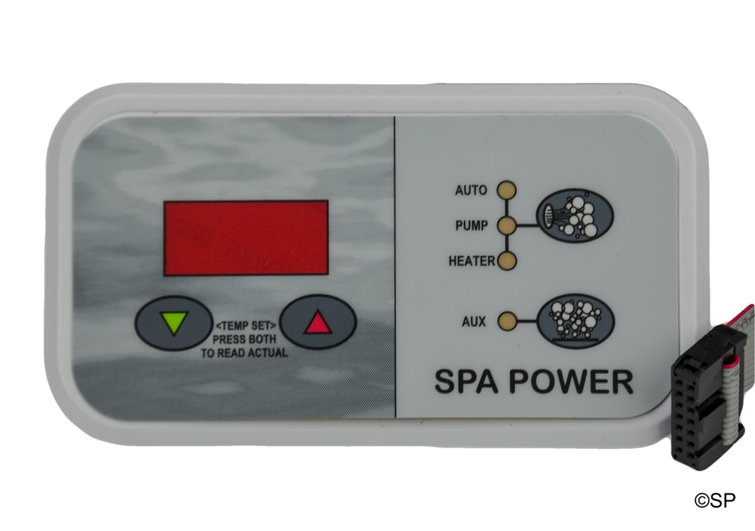 Davey Spaquip Spa Power 500 Touchpad with decal
